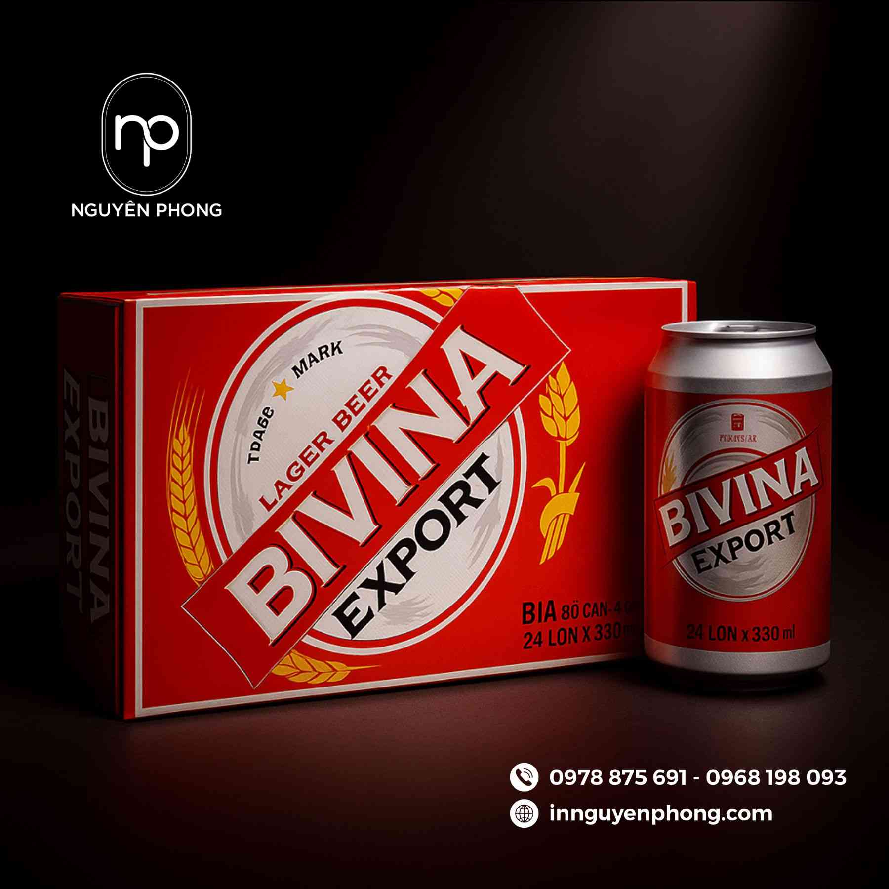 Thiết kế thùng carton đựng bia, nước ngọt
